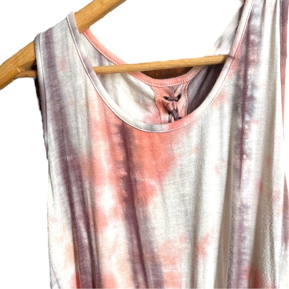 CY Fashion, multi color dress, POCKETS, cut out/tie back, swing/flowy - Picture 16 of 16